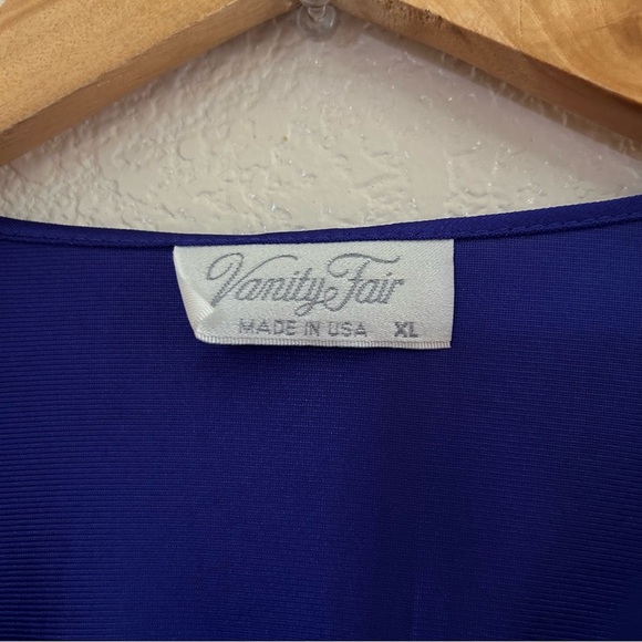 Vanity Fair | Purple Pajama Top - Picture 8 of 8